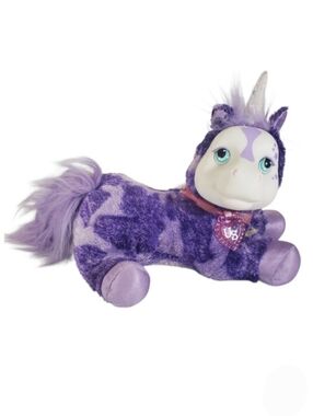Unicorn Surprise Zooey Purple Plush Stuffed Animal With 2 Babies 2019